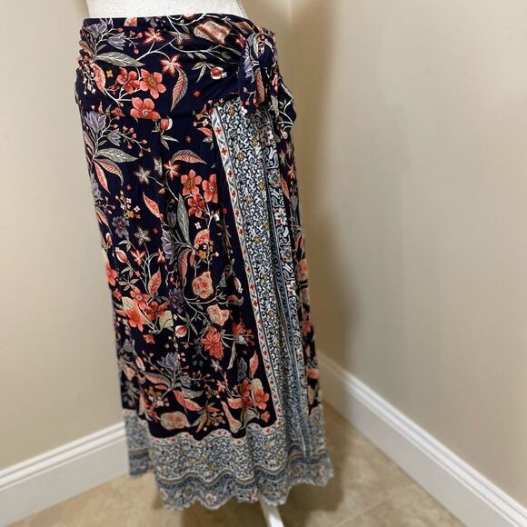 Maeve Anthropologie Fiorenza midi skirt size XS - Picture 6 of 8